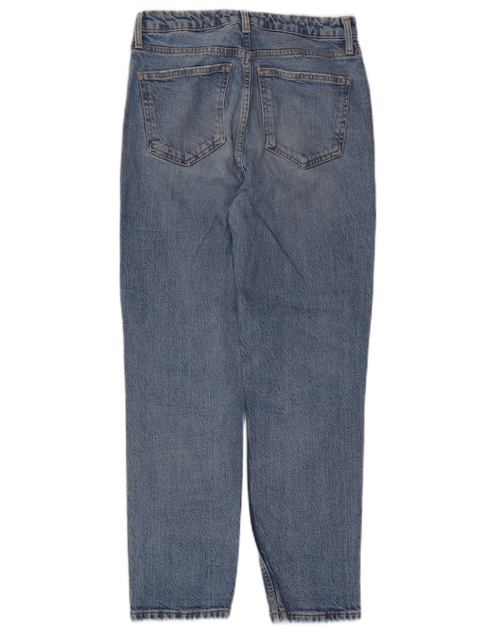 Zara Jeans Cônicos Femininos EU 38 Pequeno W28 L26 Azul