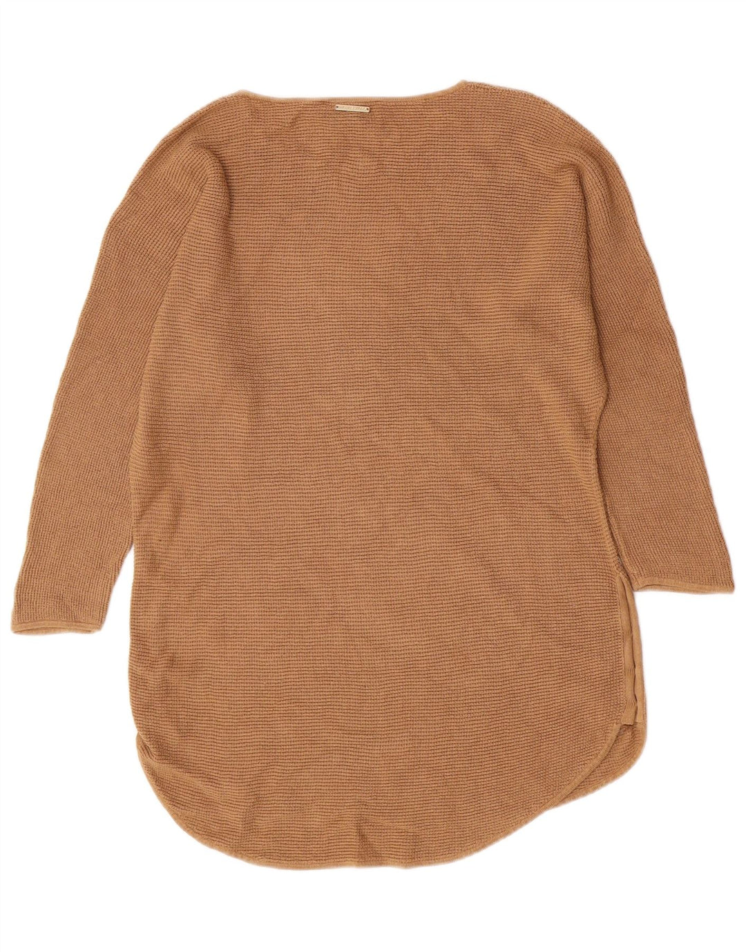 Suéter feminino Michael Kors com gola canoa Reino Unido 14 médio bege