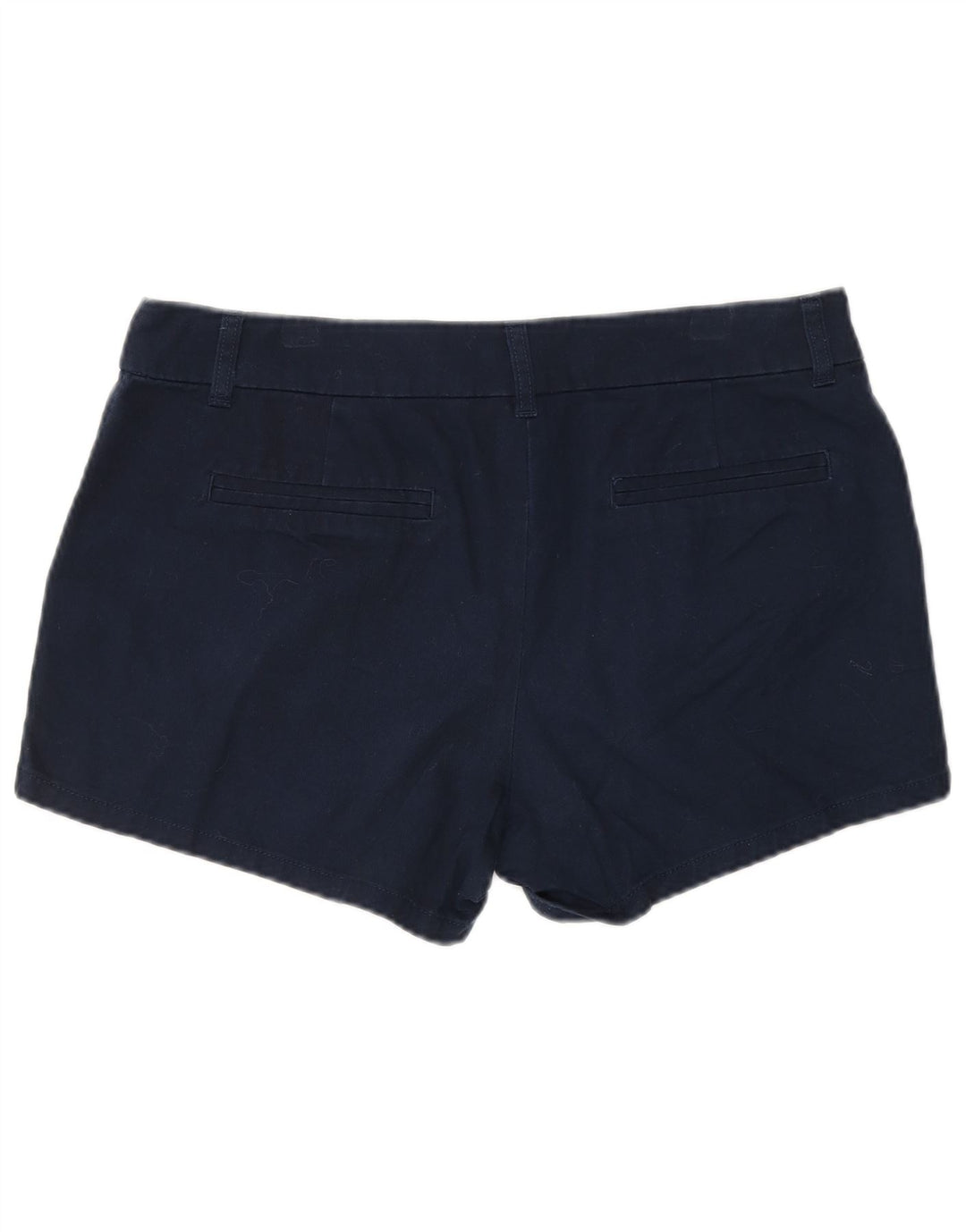 J. CREW Shorts Chino feminino US 6 médio W30 algodão azul marinho