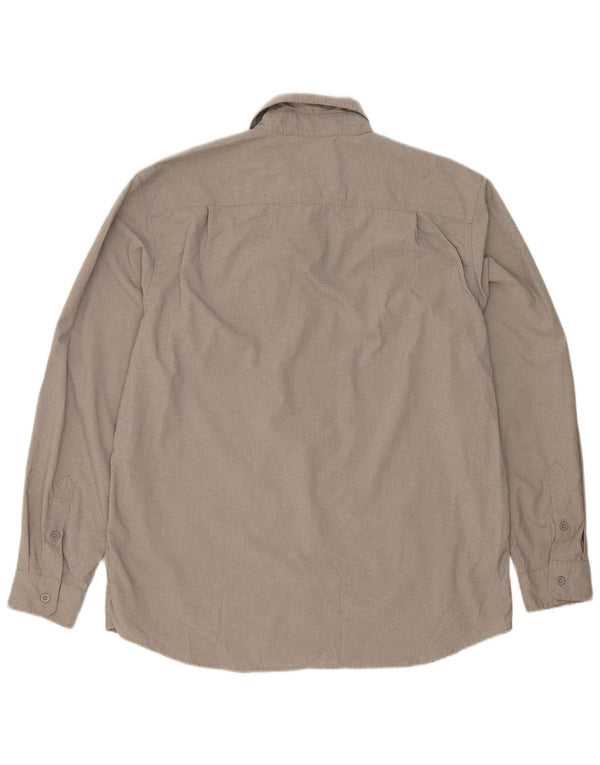Camisa Carhartt Masculina Relaxada Fit Grande Poliéster Cinza