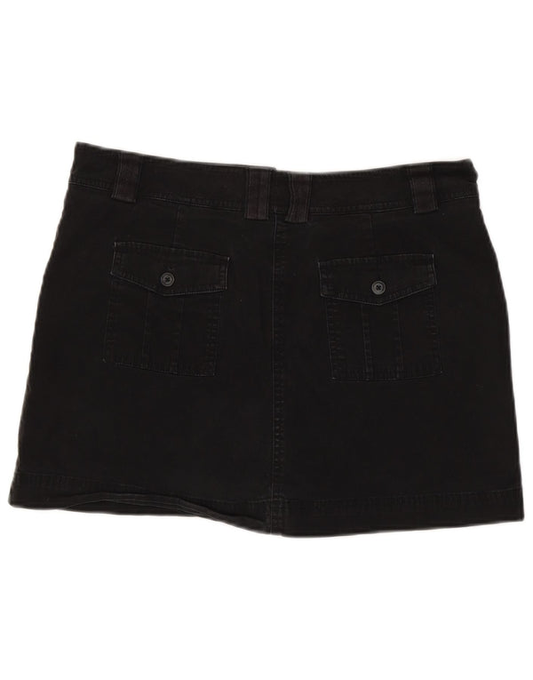 Shorts Chino feminino DOCKERS US 8 médio W34 algodão preto
