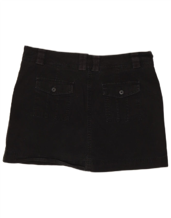 Shorts Chino feminino DOCKERS US 8 médio W34 algodão preto