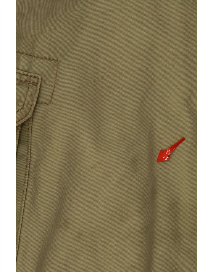 LEE Mens Wyoming Cargo Shorts W34 Grande Algodão Cáqui