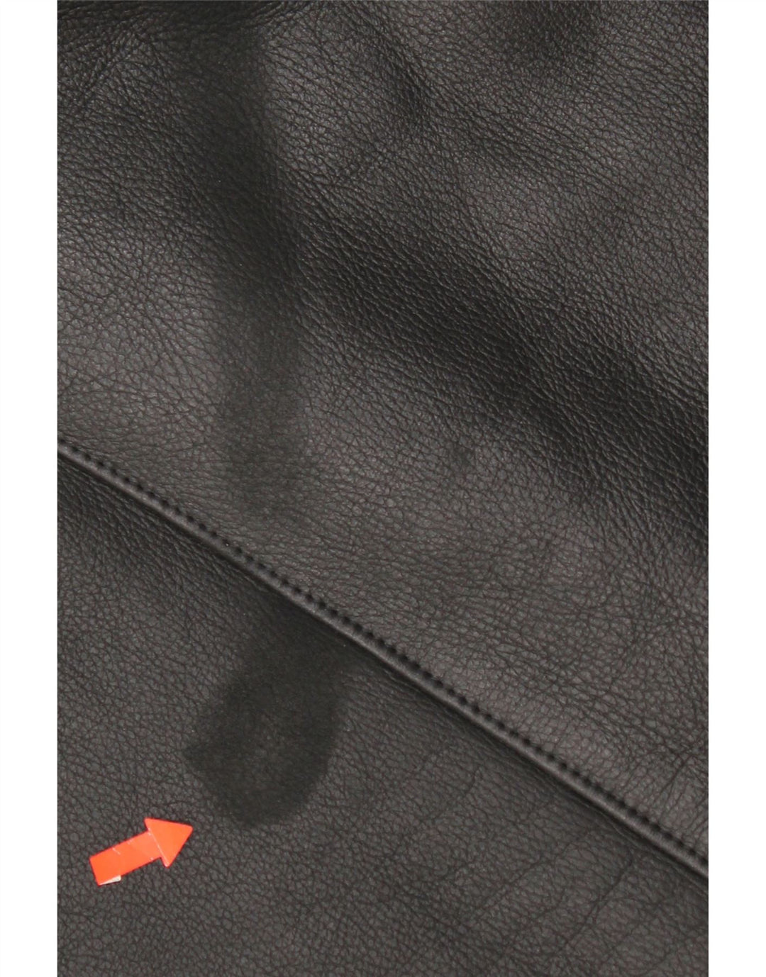Sobretudo masculino Bugatti Shearling EU 56 3XL couro preto