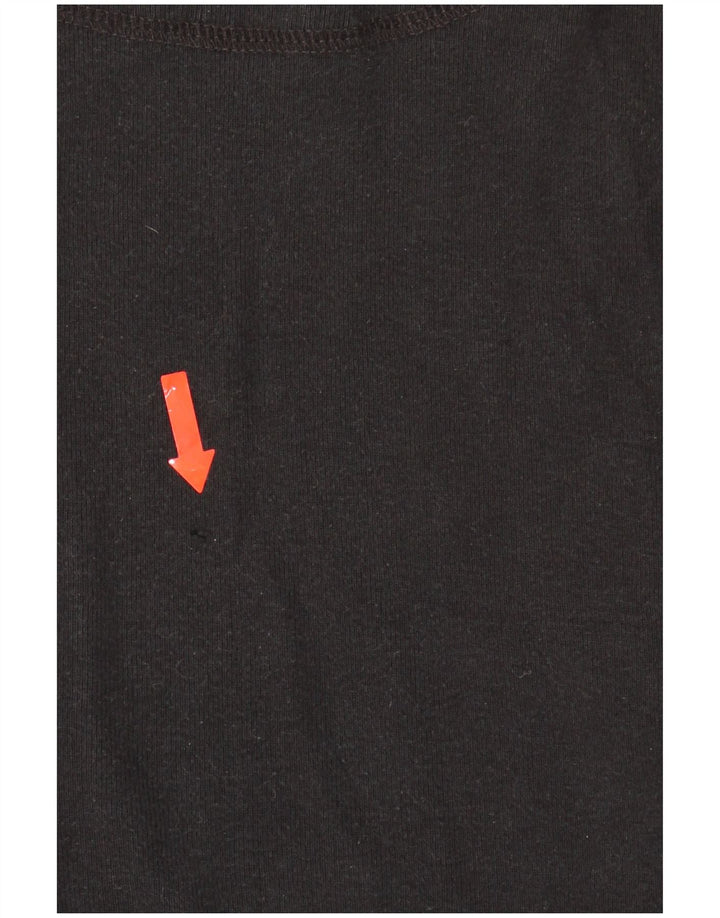 Lee Mens Top Manga Longa Grande Preto