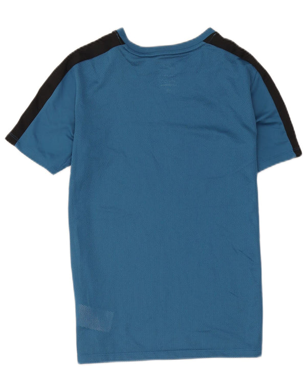 Camiseta Nike Boys Dri Fit Top 13-14 Anos XL Azul Colourblock Poliéster