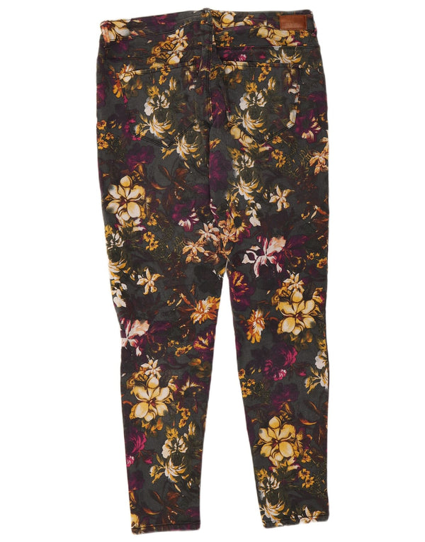 Zara Jeans Skinny Feminino EU 44 XL W34 L27 Multicolorido Floral