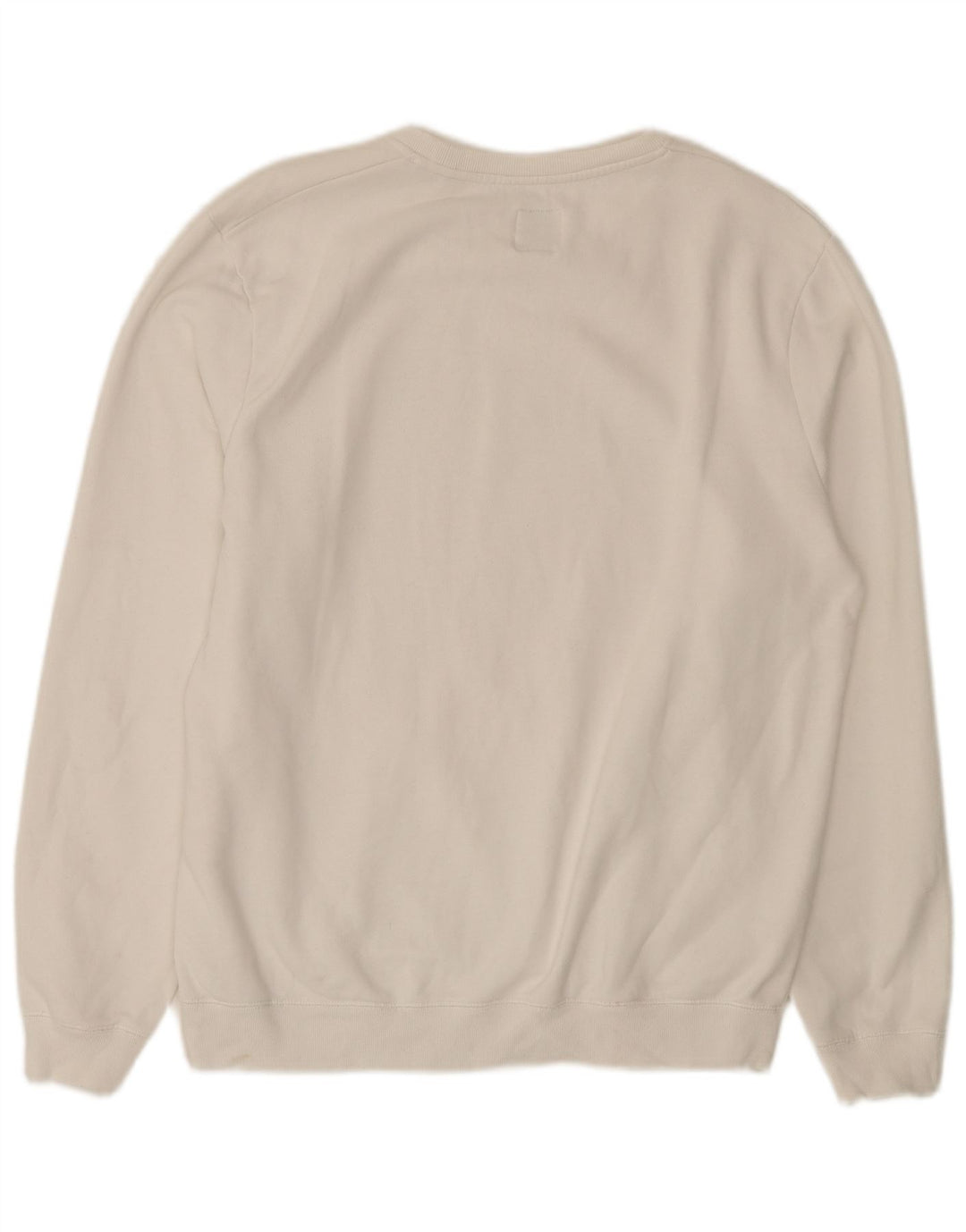 Jack Wills moletom masculino Jumper XL algodão branco