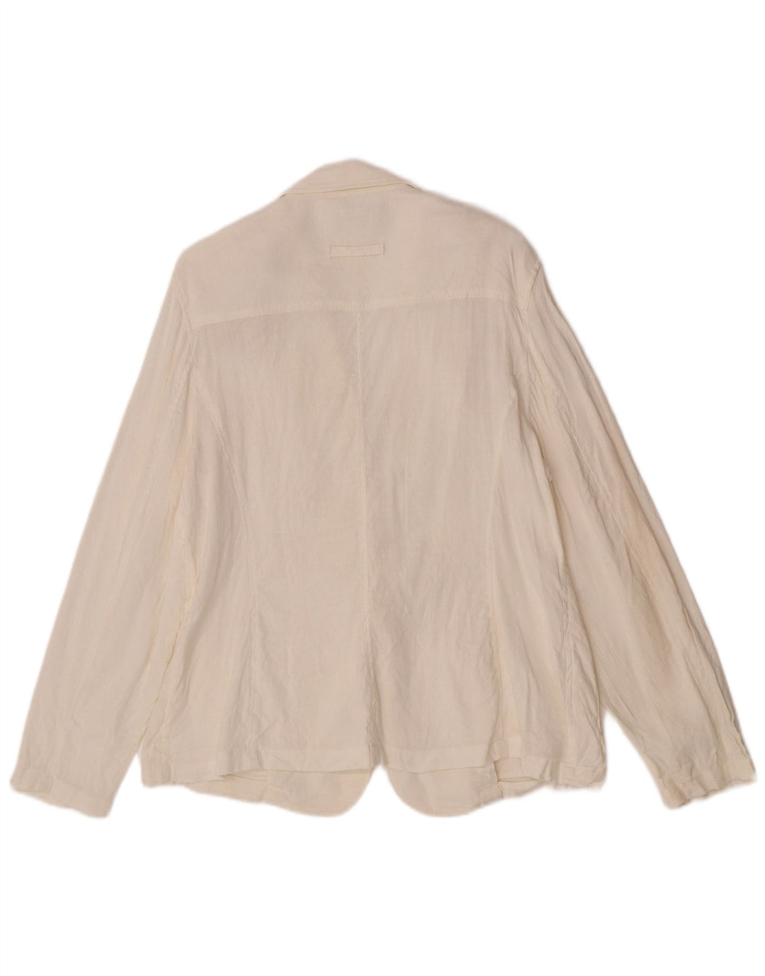 Jaqueta blazer feminina Marks & Spencer com 1 botão Reino Unido 18 XL branca