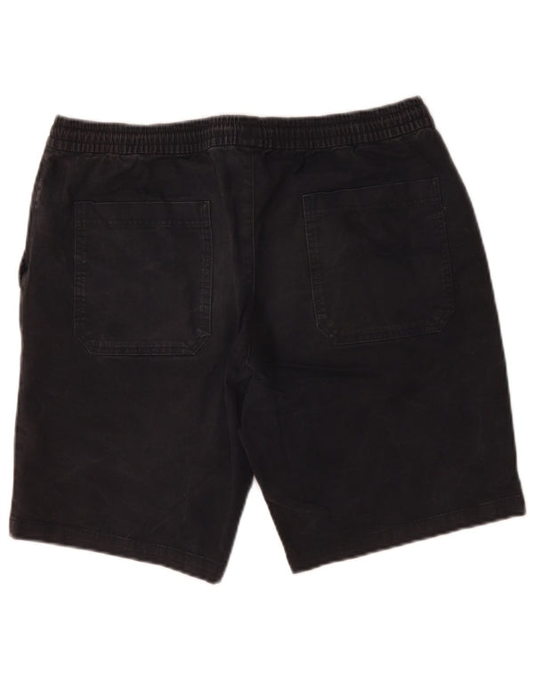 Shorts Chino Masculino Marks & Spencer W36 Grande Algodão Preto
