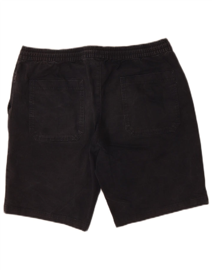 Shorts Chino Masculino Marks & Spencer W36 Grande Algodão Preto