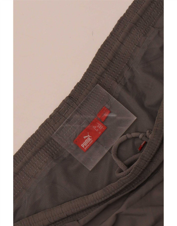 Shorts de natação masculino Puma grande cinza