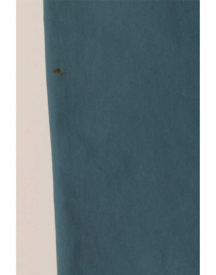 Calça chino reta masculina CARHARTT W30 L32 algodão azul