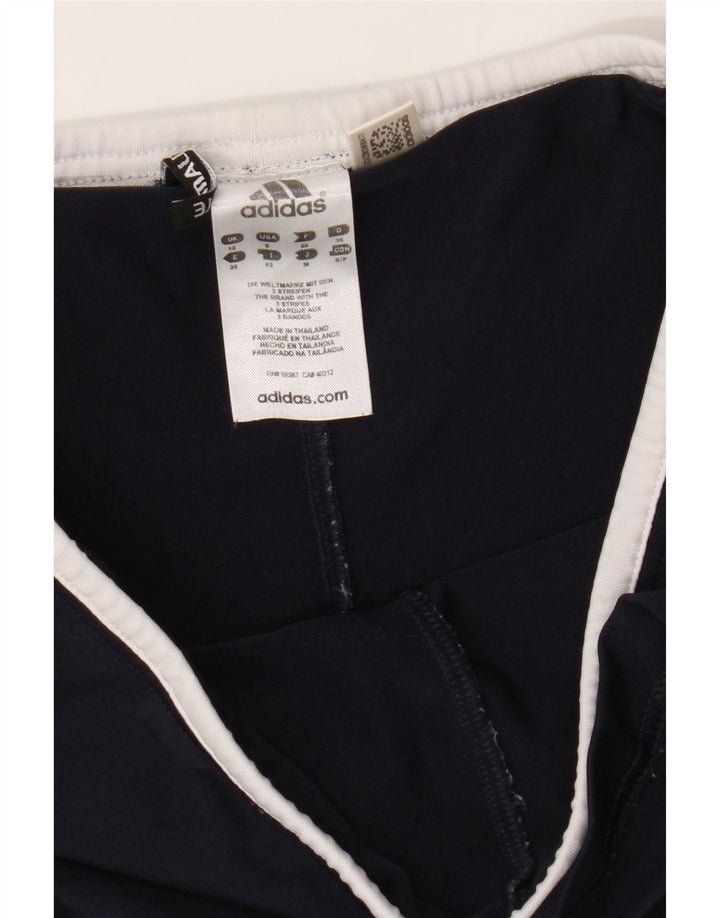 Adidas Feminino Climalite Skort UK 10 Pequeno W28 Azul Marinho Nylon