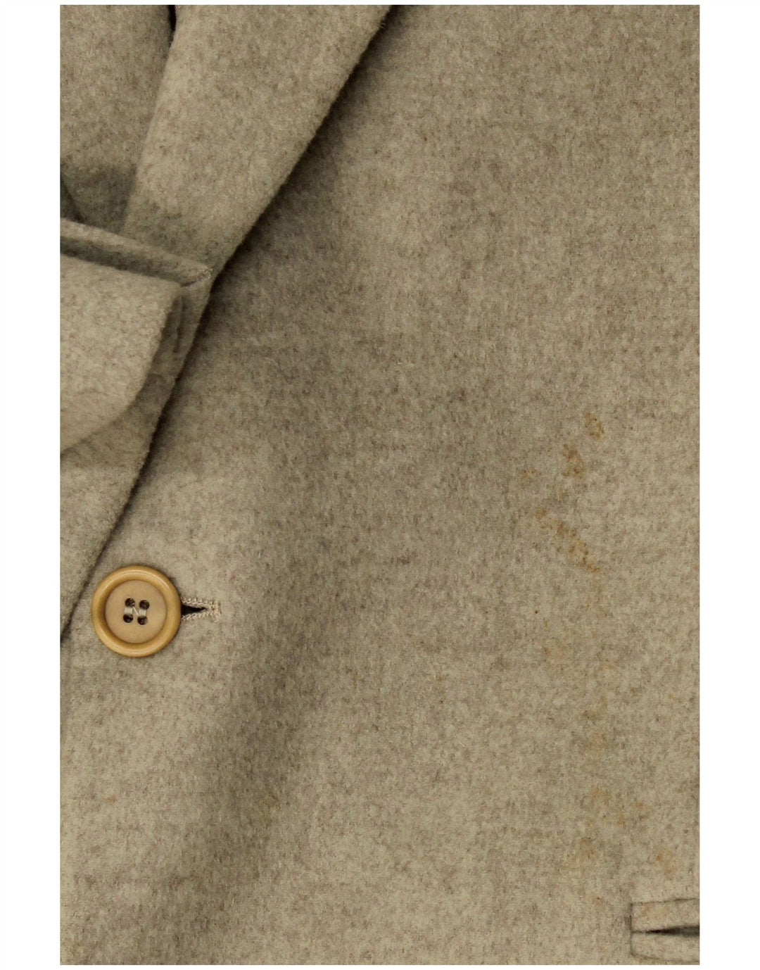 Jaqueta blazer masculina VINTAGE com 2 botões IT 48 poliamida verde médio