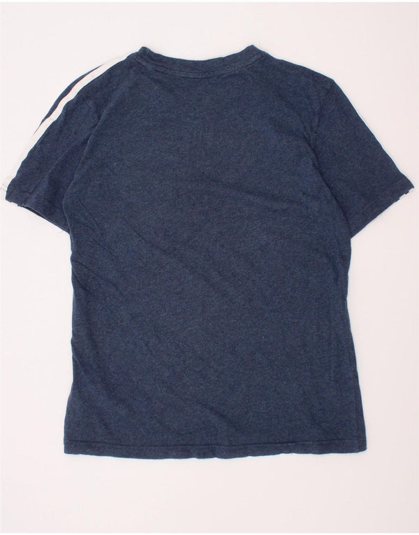 Top Adidas Menino 11-12 Anos Azul Marinho Algodão