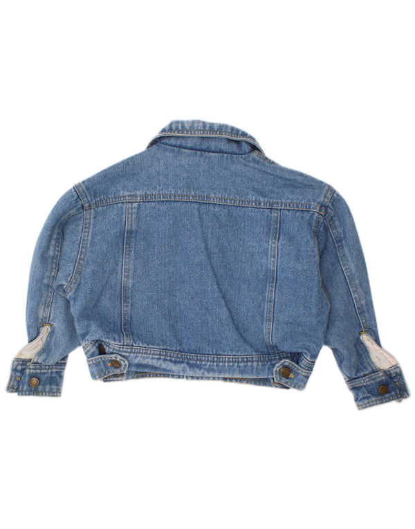 Jaqueta jeans feminina London Fog 2-3 anos algodão azul pequeno