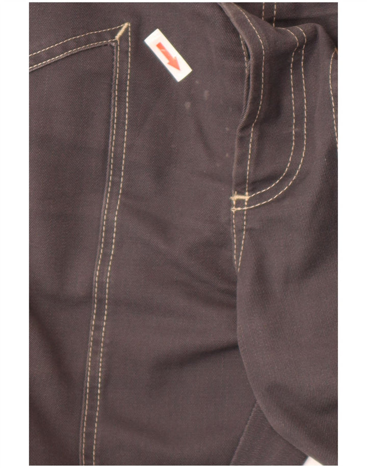 Jeckerson Calça jeans reta masculina W40 L30 algodão cinza