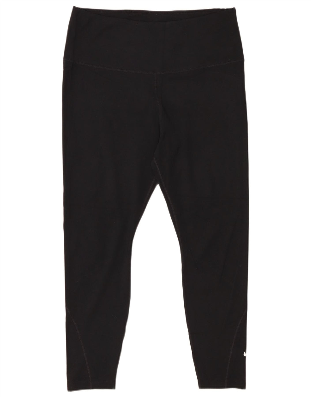 Leggings Nike Dri Fit Crop Femininas UK 18 XL Preto Poliéster