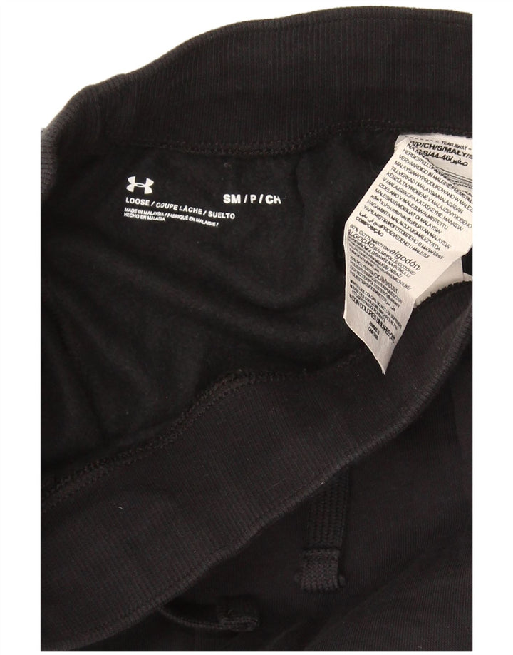 Under Armour Mens Sport Shorts Pequeno Algodão Preto