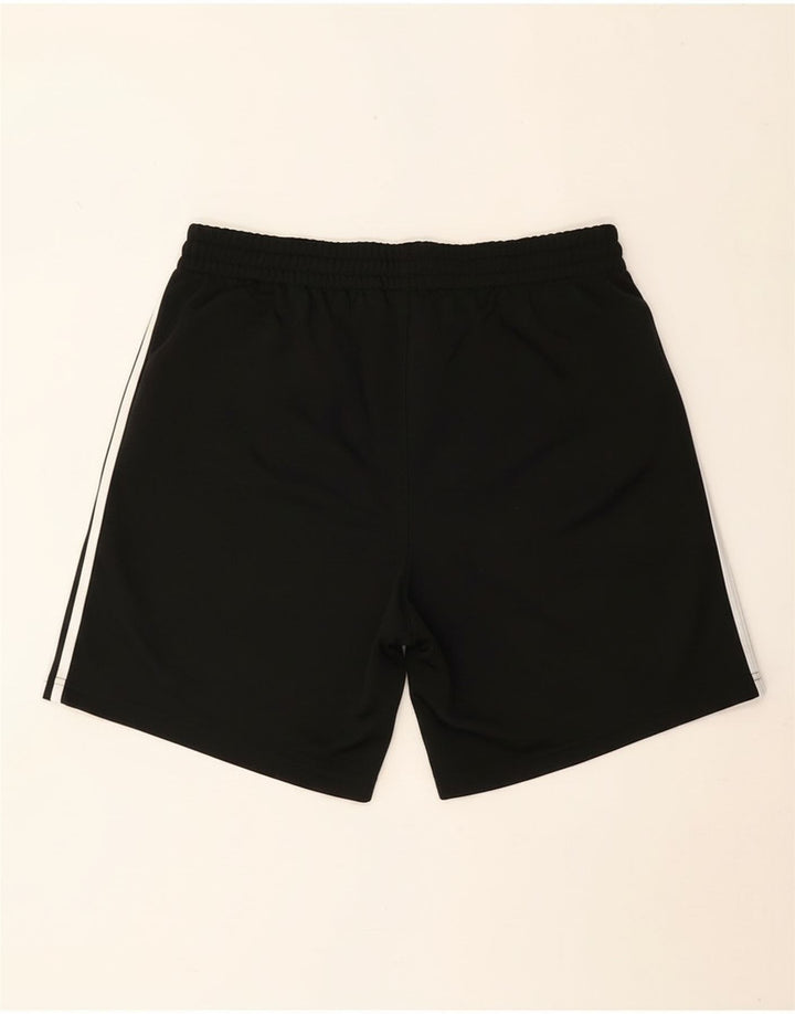 Shorts esportivos masculinos Adidas grande poliéster preto