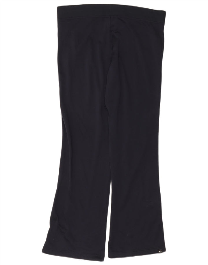 Calça de treino feminina NIKE UK 14 grande poliéster azul marinho