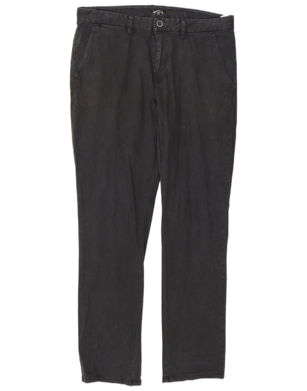 Calça Chino Billabong Masculina Slim W34 L32 Algodão Azul Marinho