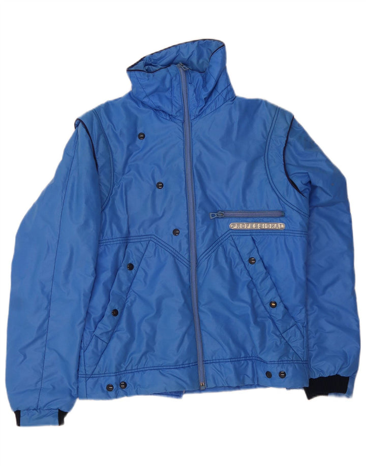 Conjunto de 2 peças de esqui feminino Colmar UK 12 médio W30 L29 azul poliamida