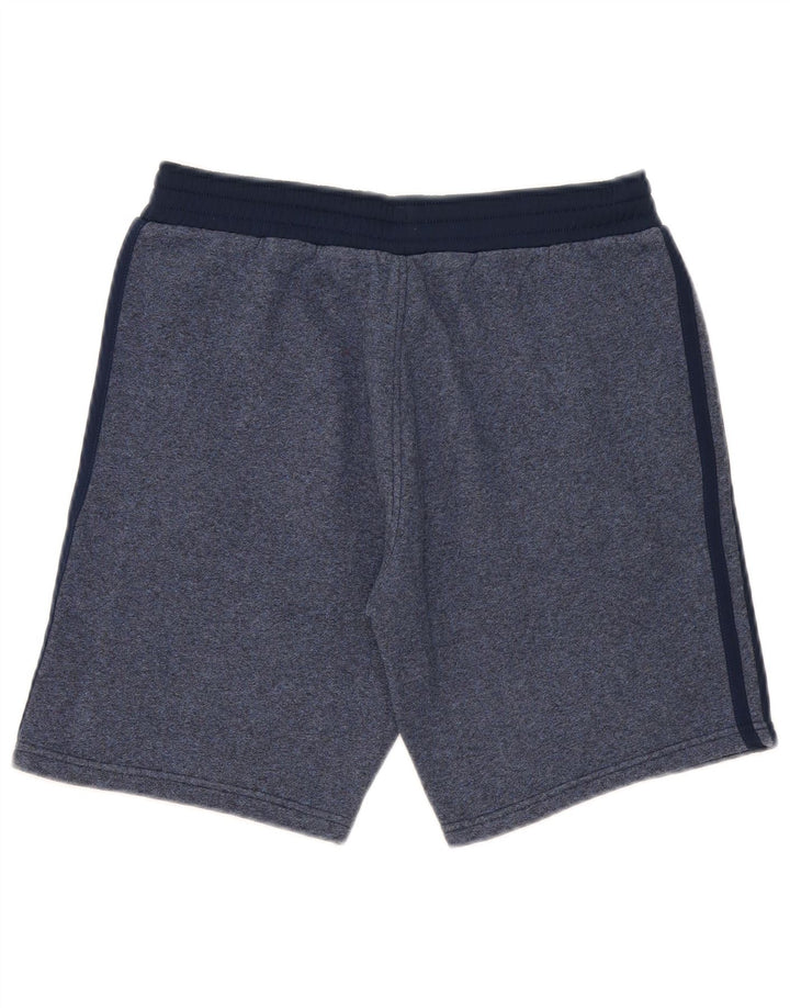 Shorts esportivos masculinos Adidas médio azul marinho