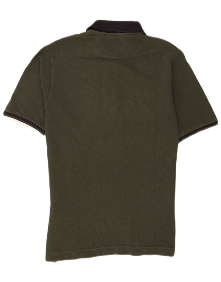 Camisa polo masculina de rugby La Martina algodão verde médio
