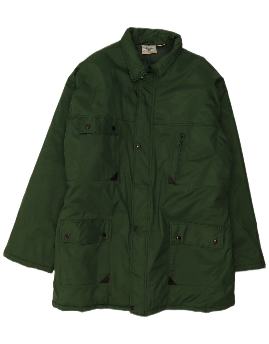 Jaqueta utilitária masculina VINTAGE UK 42 XL verde