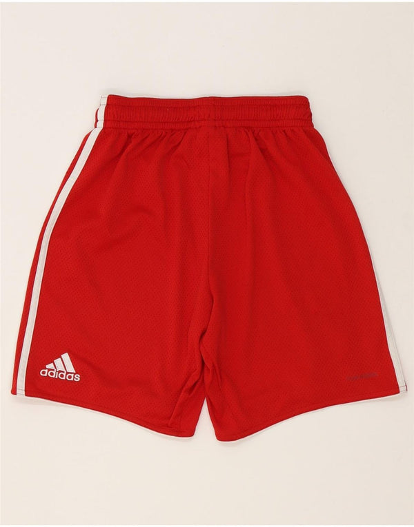 Adidas Mens FC Bayern Munchen Sport Shorts Pequeno Poliéster Vermelho
