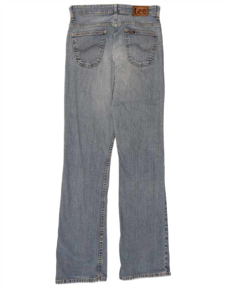 Lee Womens Cameron Bootcut Jeans W28 L33 Azul Algodão
