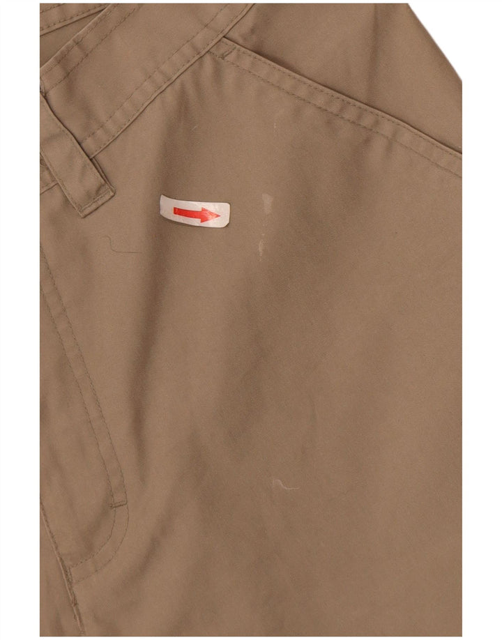 Calça cargo masculina Jack Wolfskin média W34 L25 poliéster bege