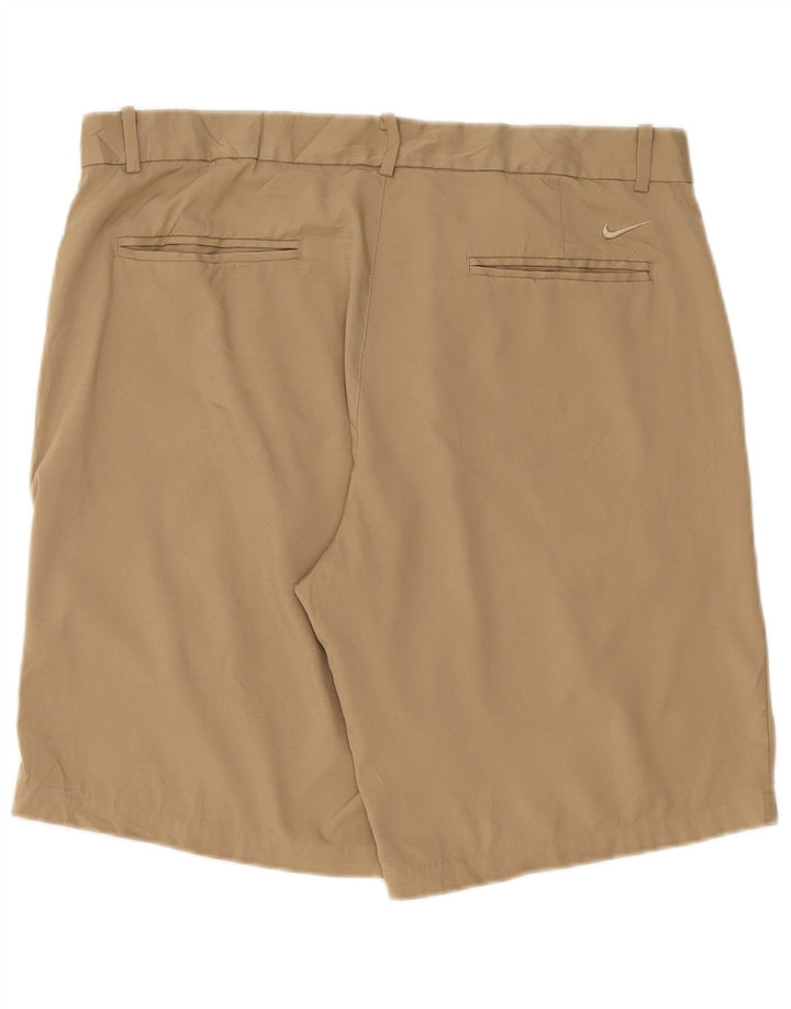 Shorts Nike Masculino Dri Fit Chino W36 Grande Poliéster Bege