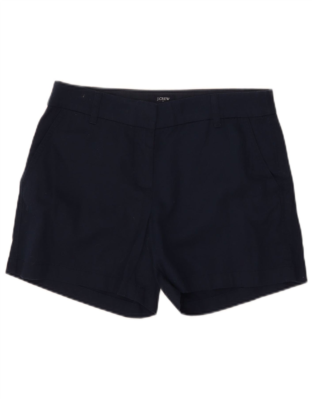 J. Crew Shorts Chino Feminino US 6 Médio W30 Algodão Azul Marinho