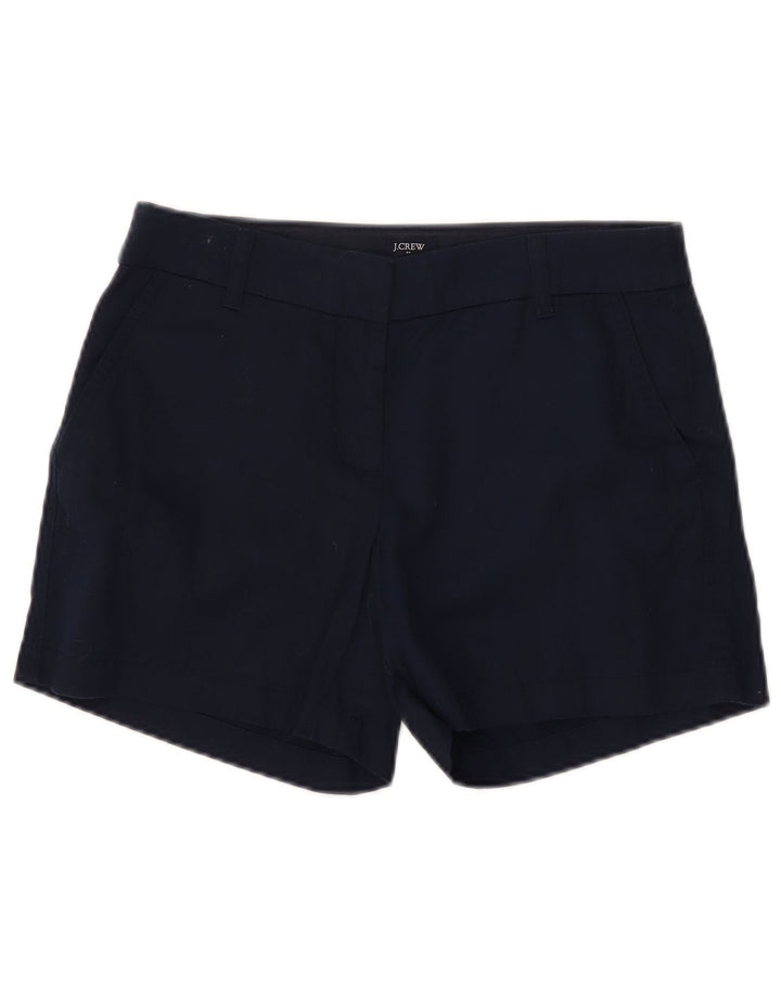 J. Crew Shorts Chino Feminino US 6 Médio W30 Algodão Azul Marinho