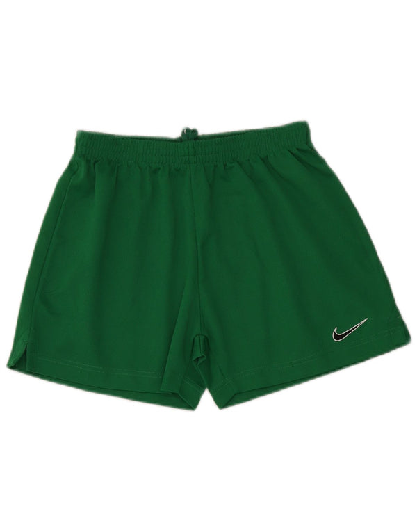 Shorts esportivos Nike Boys 13-14 anos XL verde poliéster