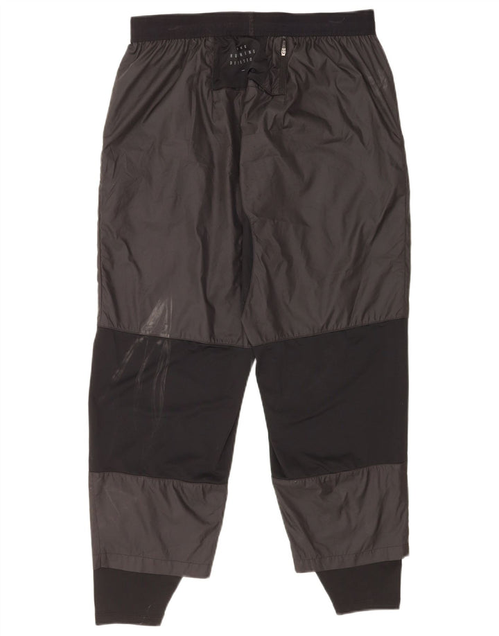 Calça de treino masculina Nike grande preto colorblock poliéster