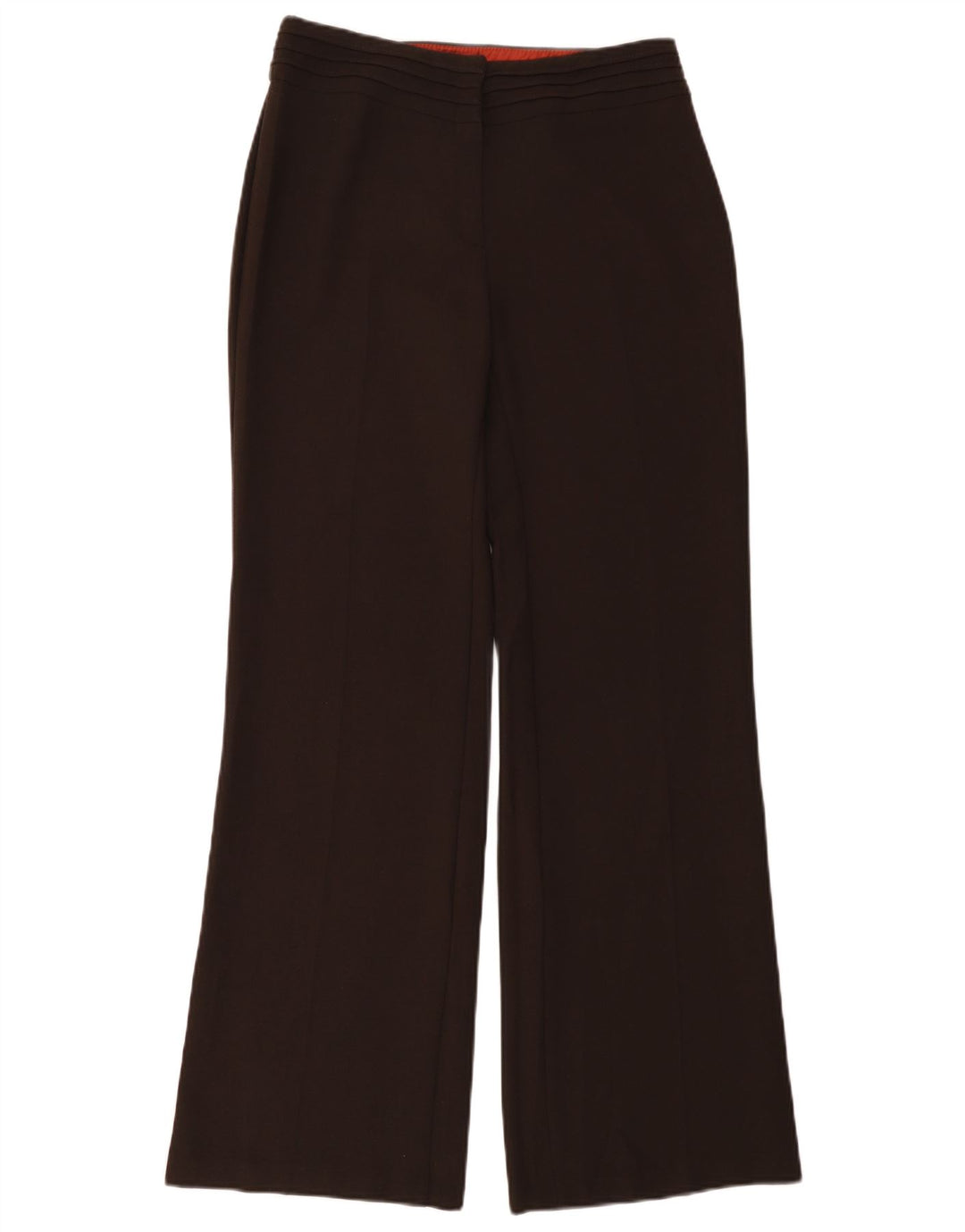 Calça casual feminina Marks & Spencer Bootcut W28 L32 marrom