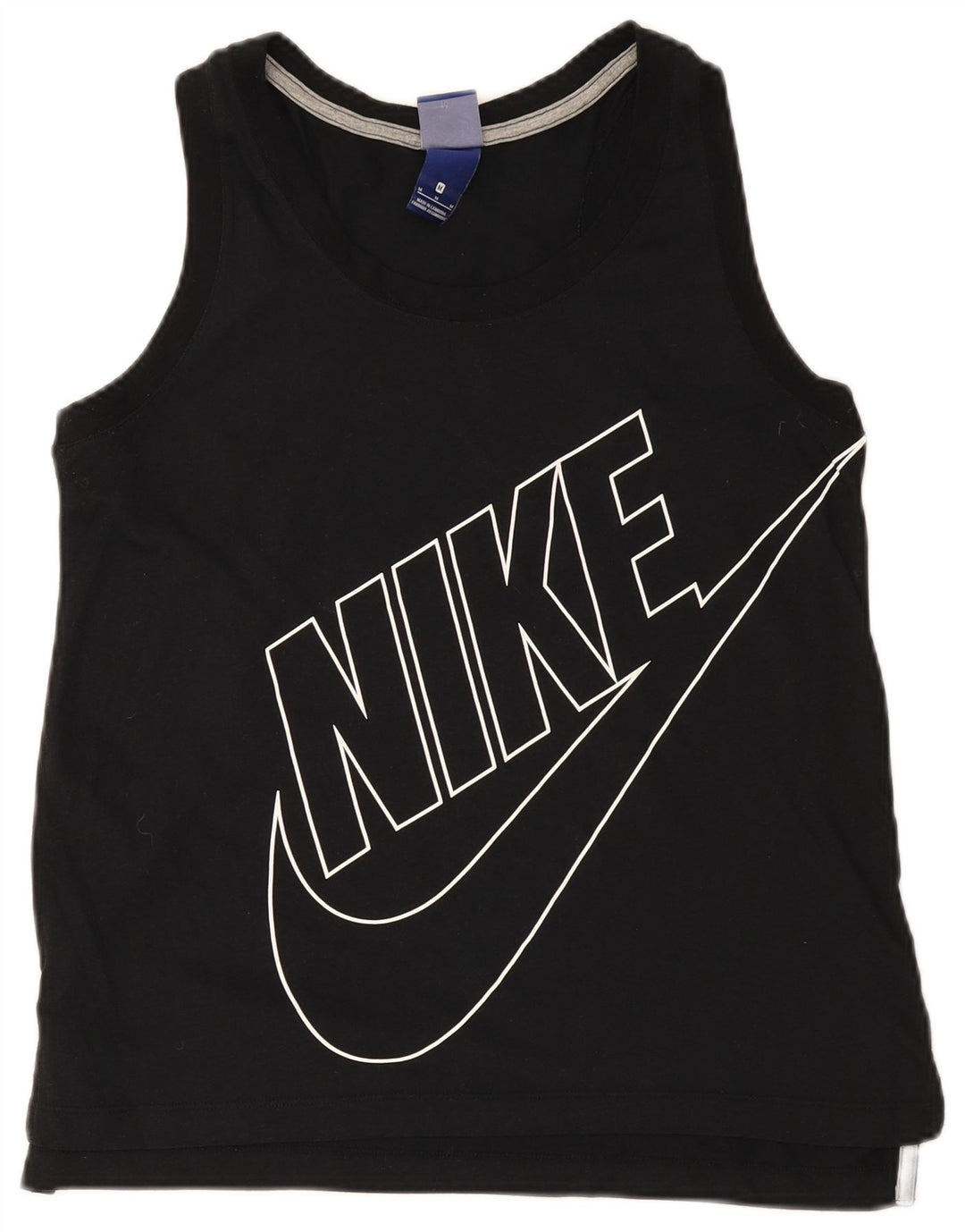 Colete gráfico feminino Nike UK 14 médio preto