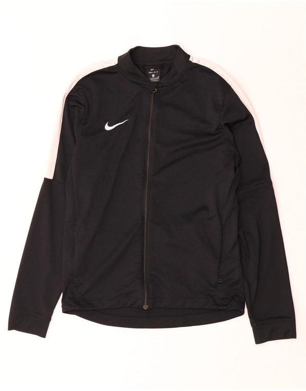 Jaqueta Nike Boys Dri Fit Tracksuit Top 13-14 Anos XL Preto Colourblock