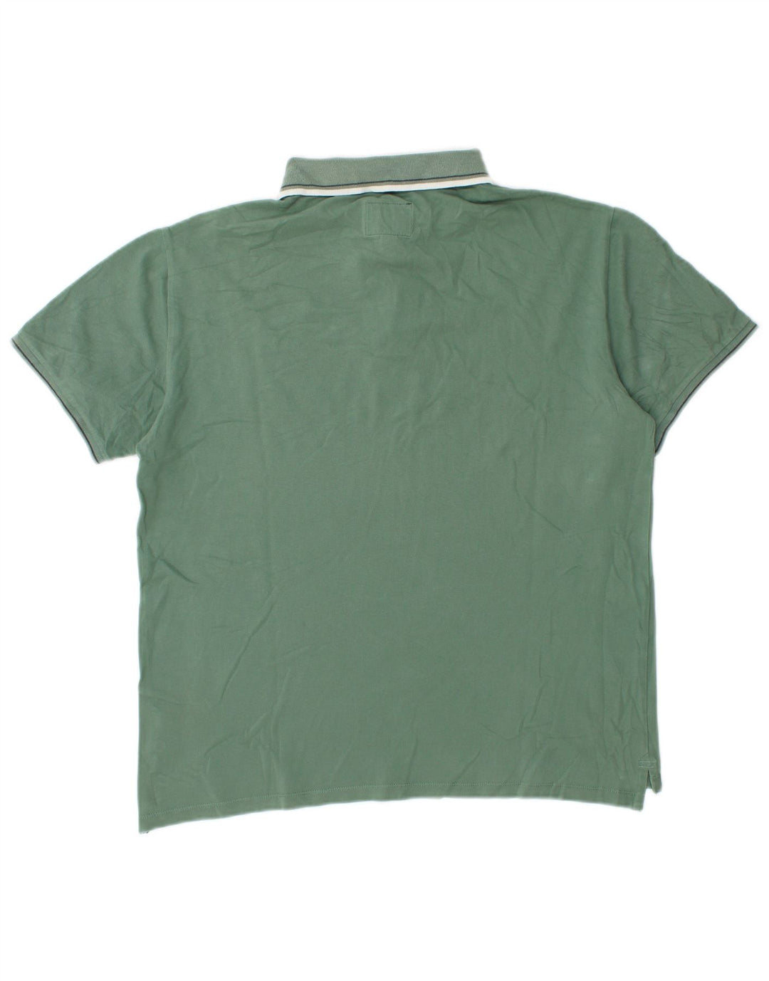 Camisa polo masculina Woolrich de algodão verde médio
