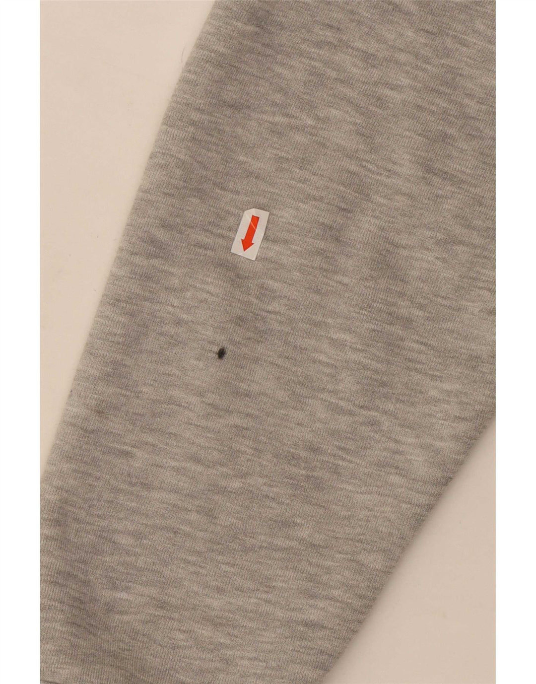 Hackett moletom masculino com zíper e gola clássica, moletom grande cinza manchado