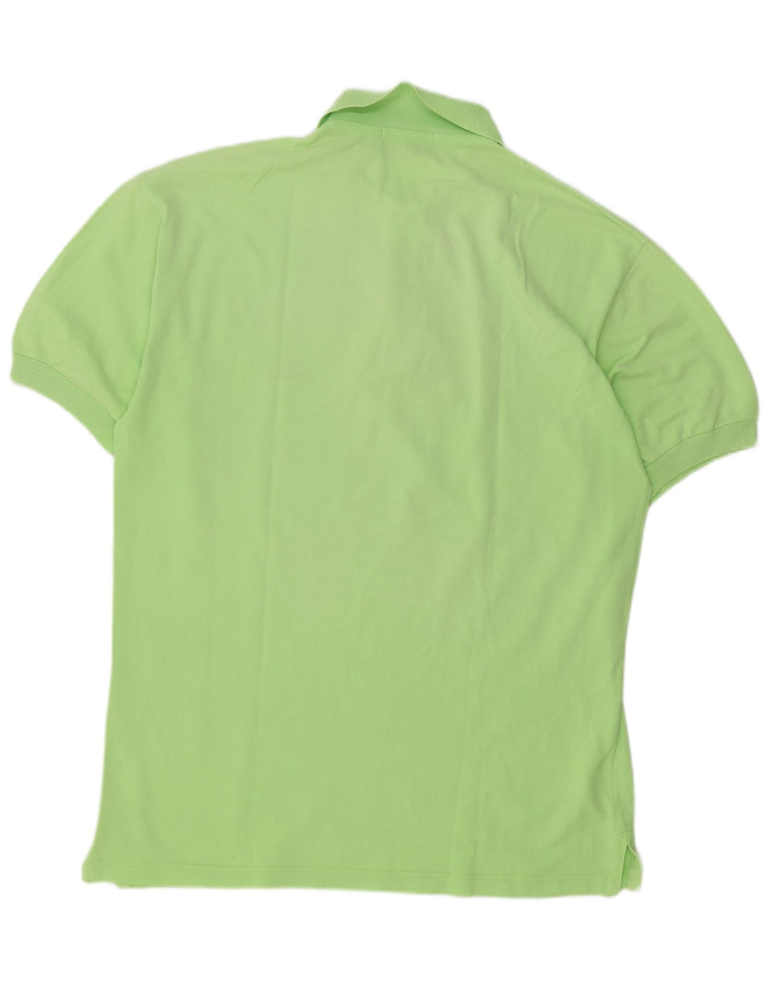 Camisa polo masculina Les Copains IT 52 grande algodão verde