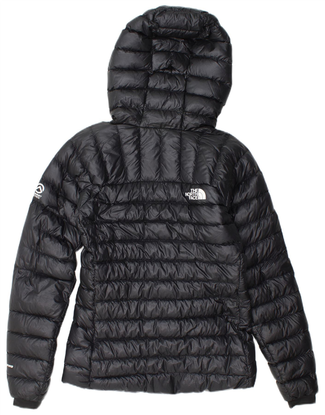 Jaqueta feminina acolchoada com capuz e capuz The North Face UK 10 pequena preta