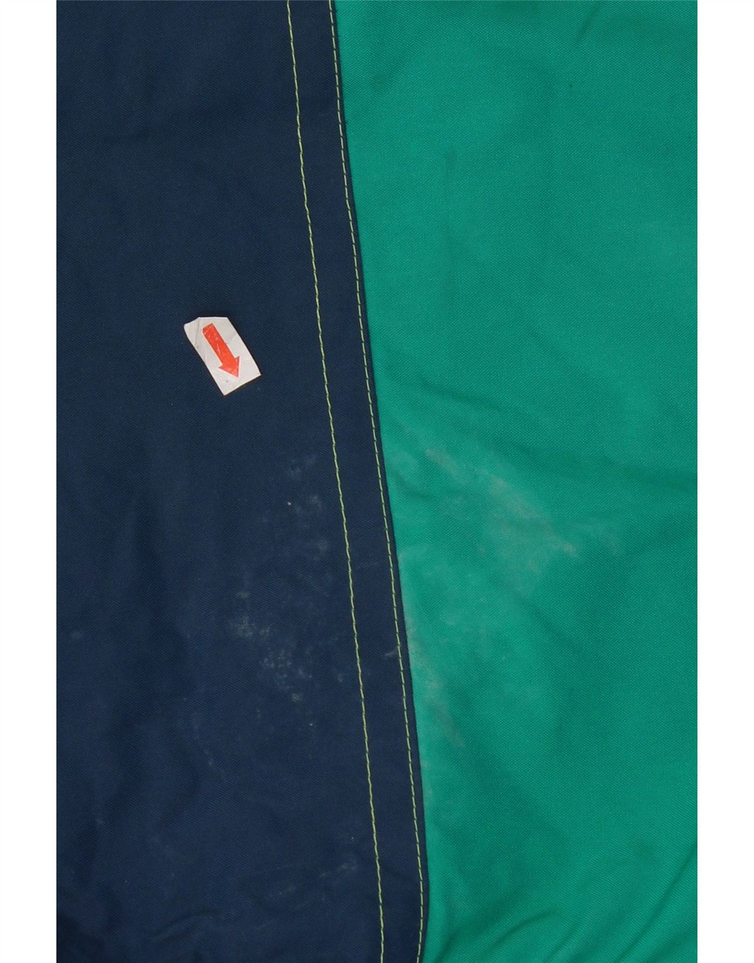 Jaqueta de esqui masculina com capuz Colmar IT 52 grande bloco colorido verde