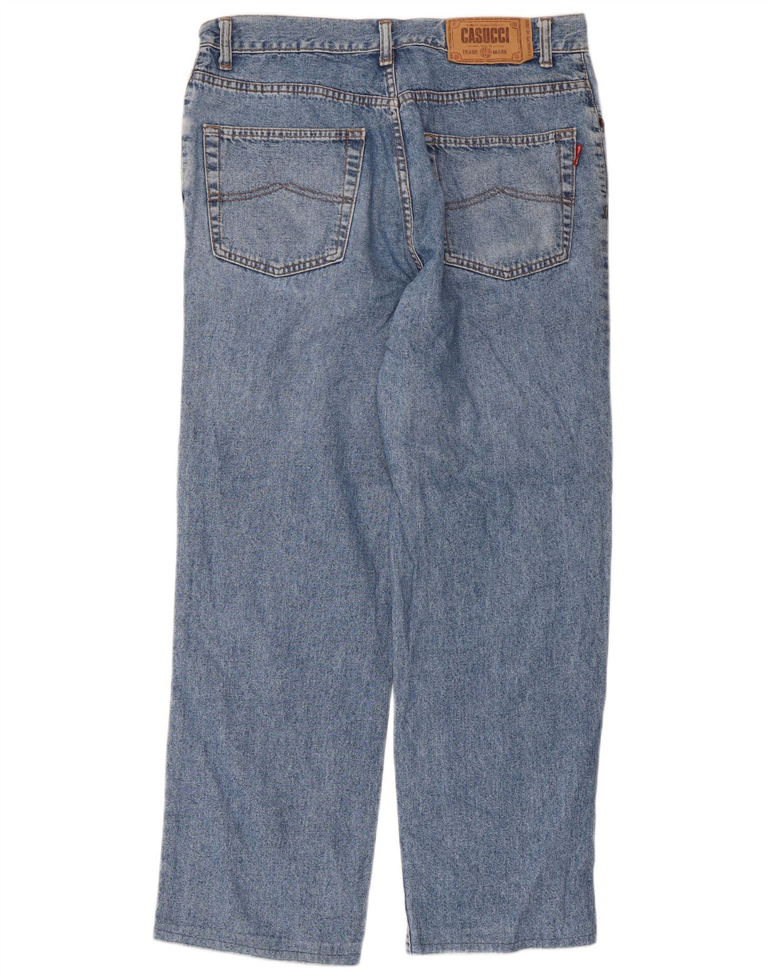 Casucci Calça Jeans Reta Masculina W32 L28 Azul Algodão