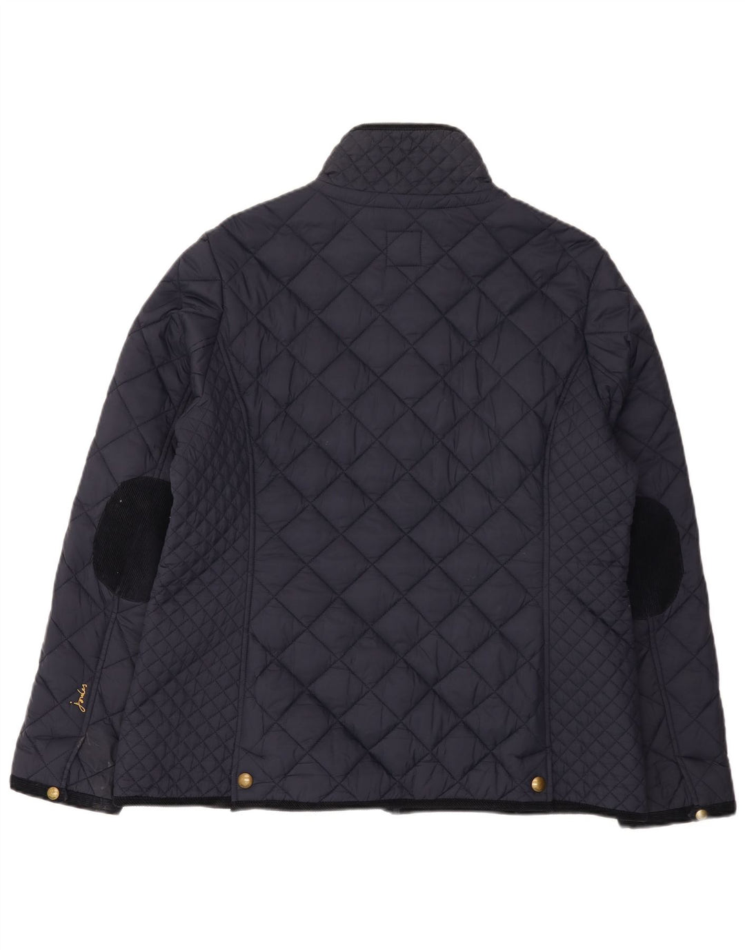 Jaqueta acolchoada feminina Joules UK 18 XL azul marinho poliamida