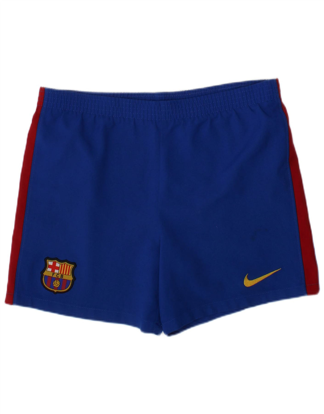 NIKE Meninos Barcolana Sport Shorts 6-7 Anos Grande Azul Colorblock